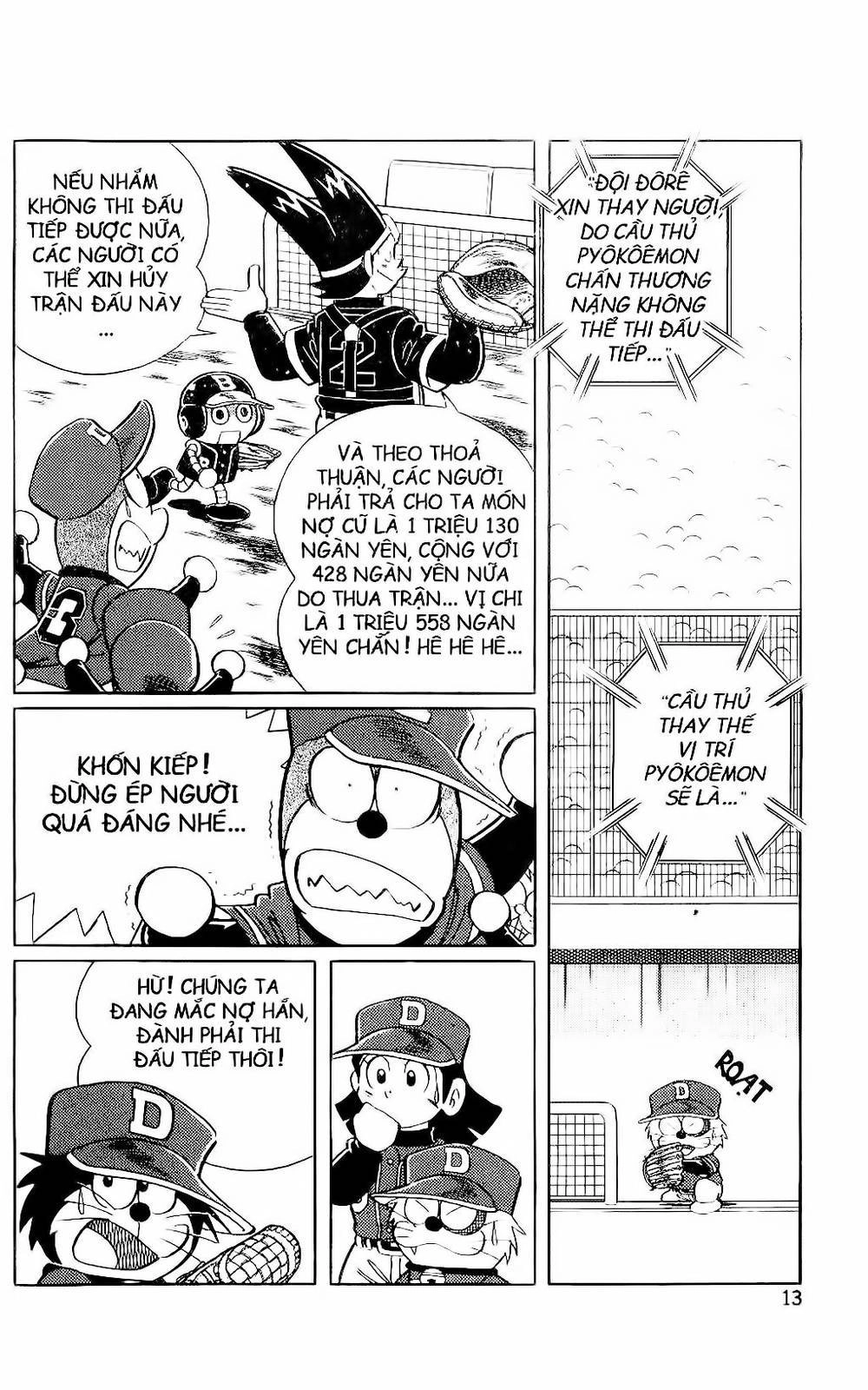 Doraemon Bóng Chày Chapter 64 - 13
