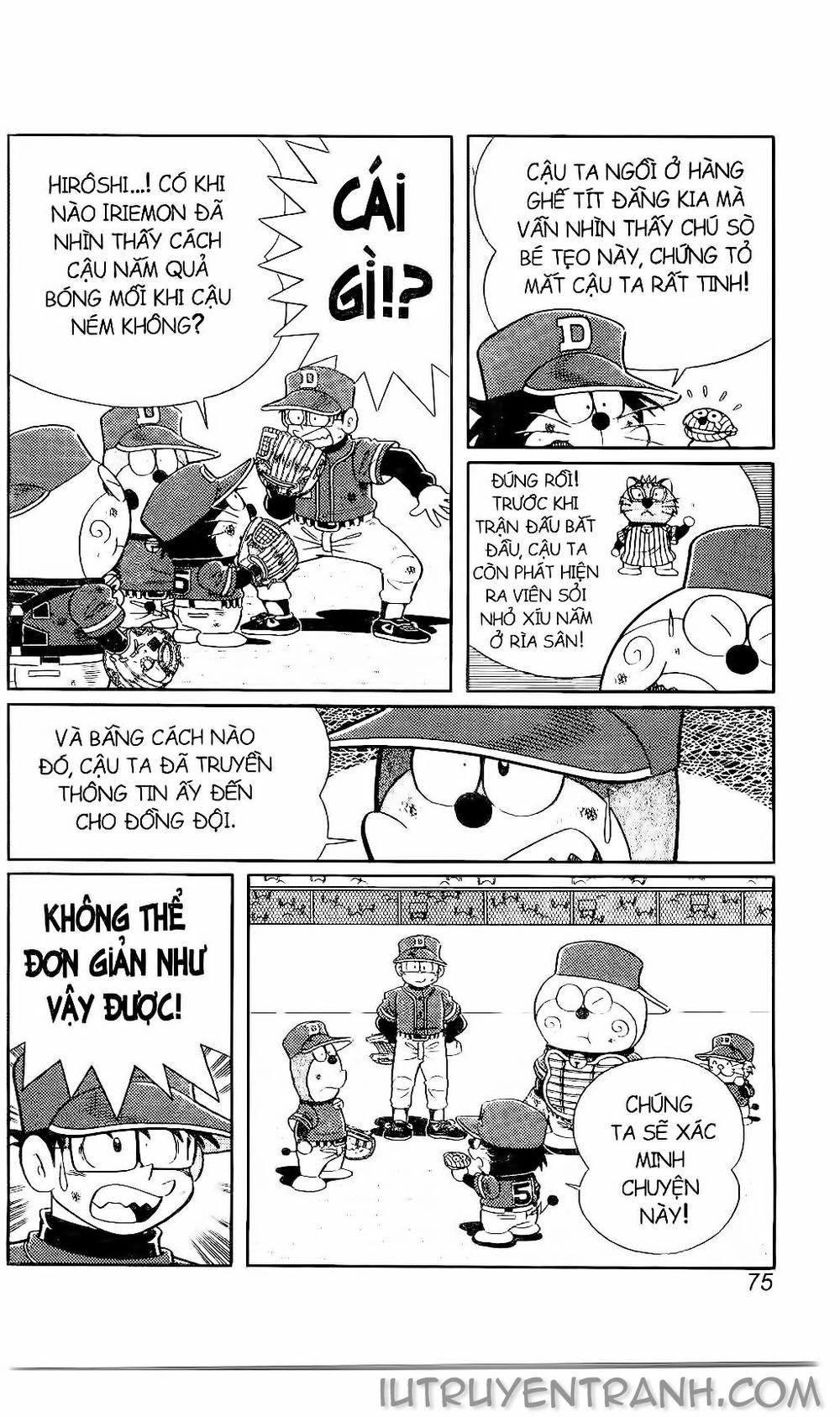 Doraemon Bóng Chày Chapter 107 - 35