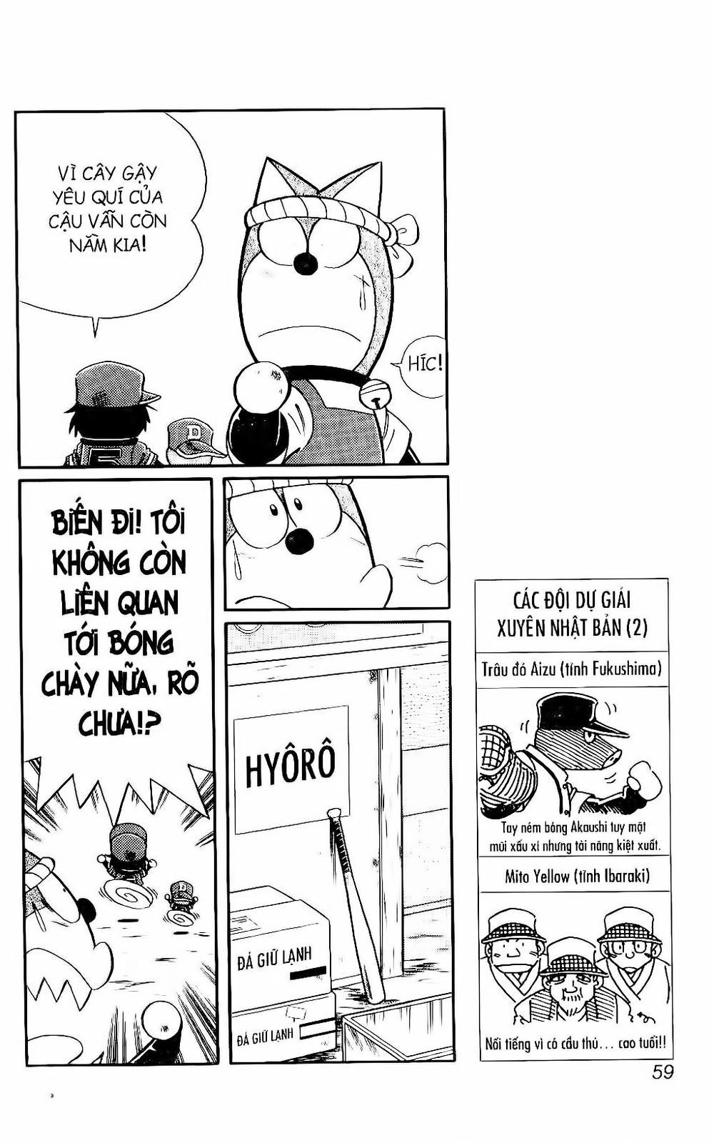 Doraemon Bóng Chày Chapter 112 - 42