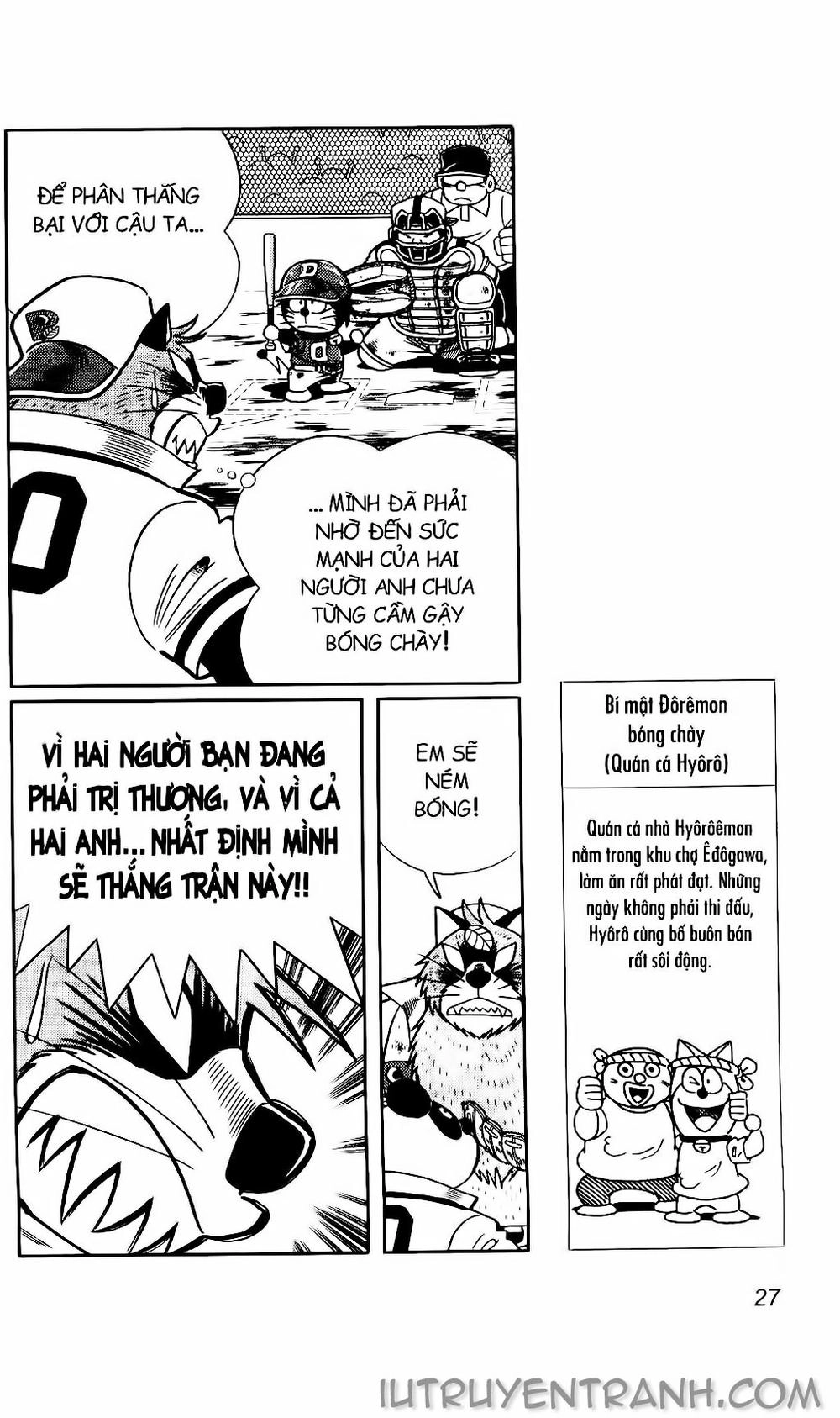 Doraemon Bóng Chày Chapter 117 - 24