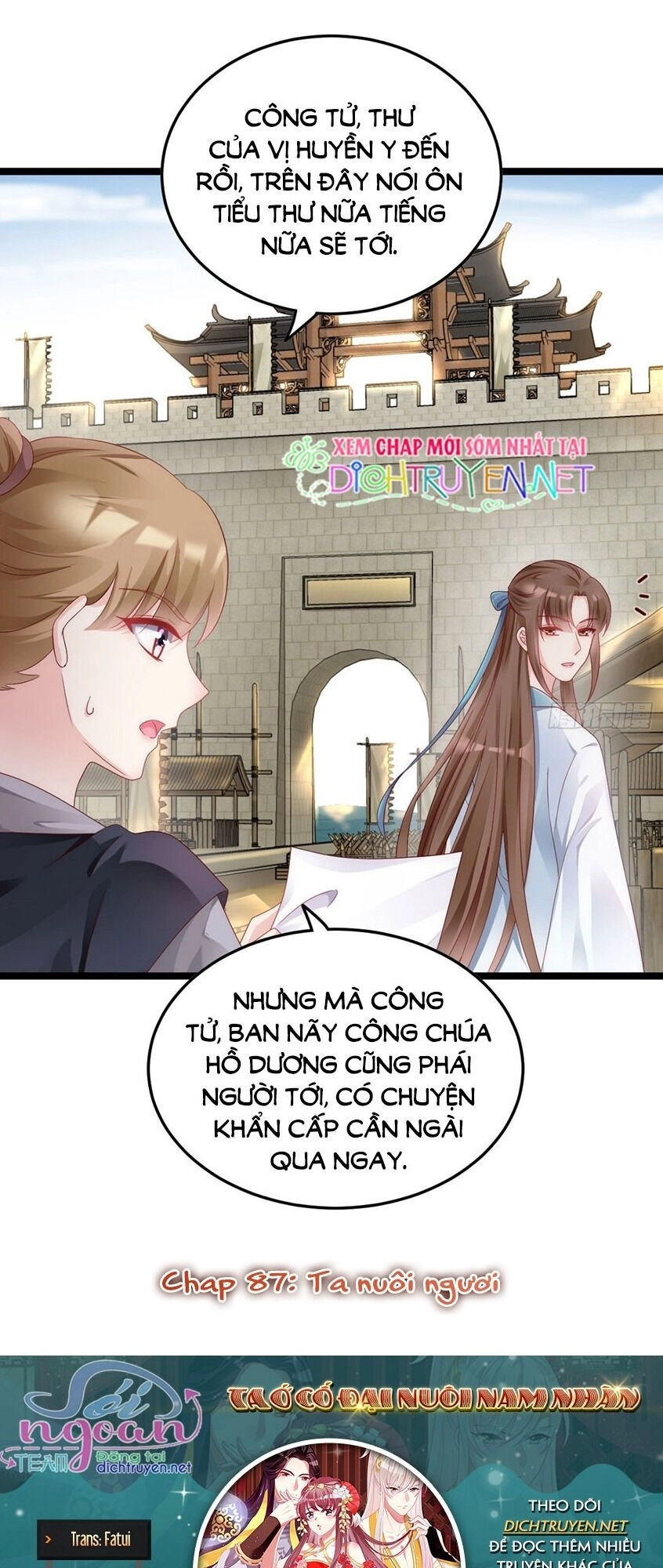 Ta Ở Cổ Đại Nuôi Nam Nhân Chapter 87 - 1