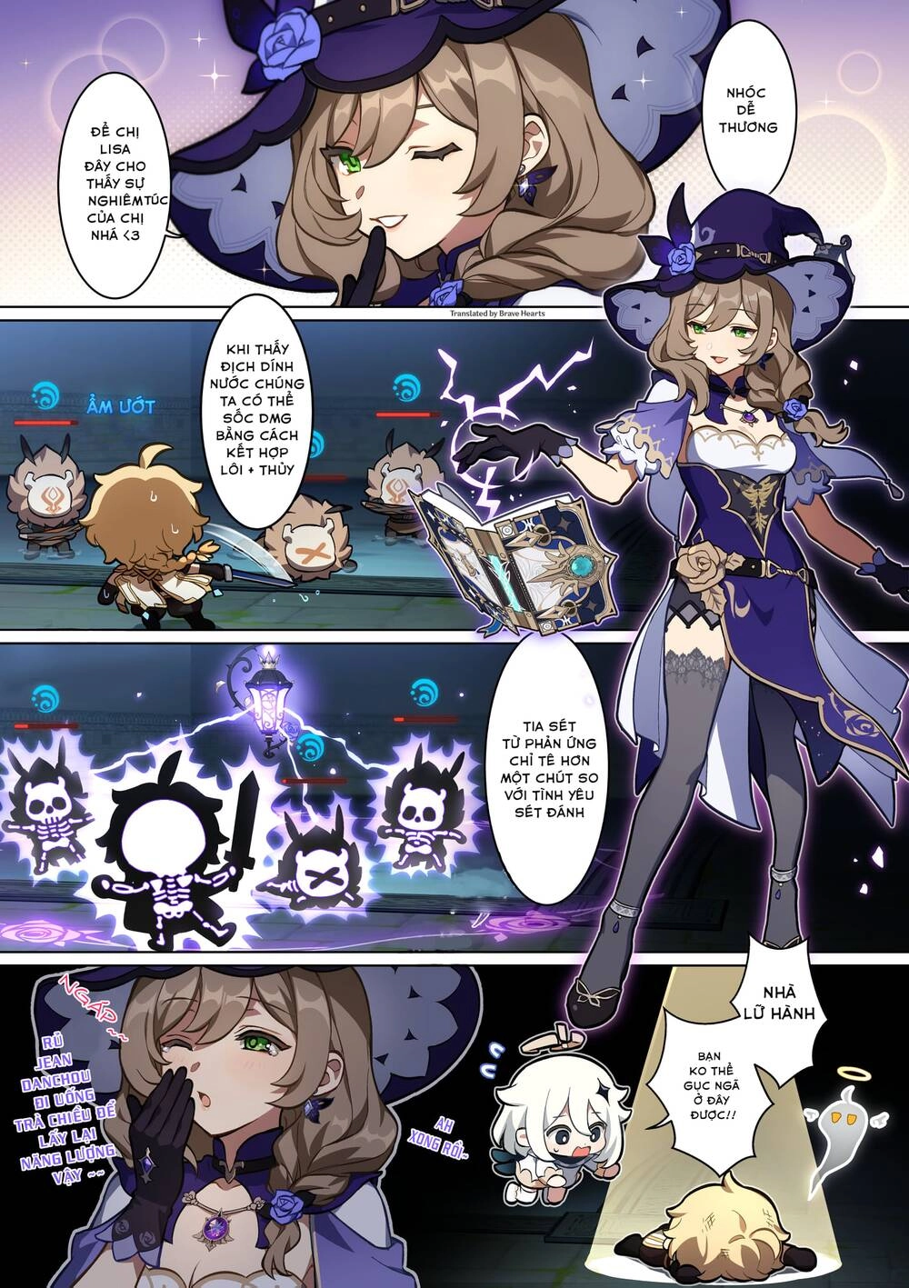 Genshin Impact 4-Koma Chapter 15 - 2