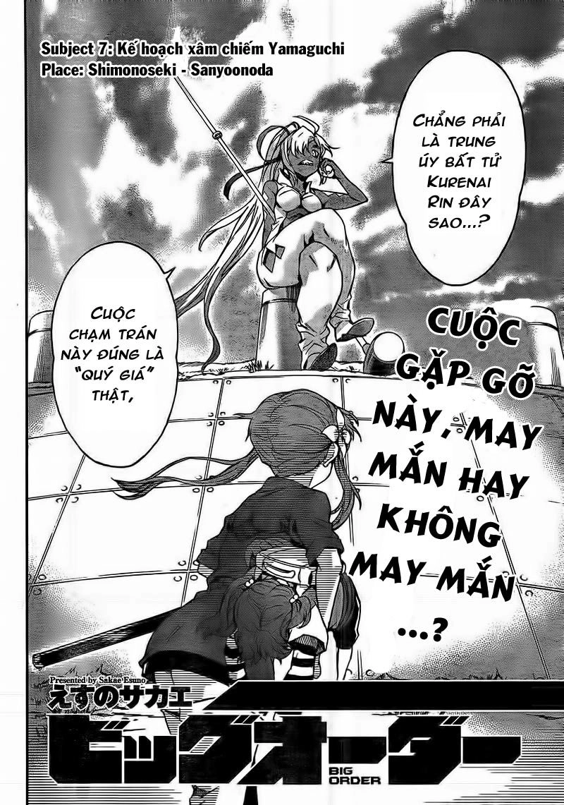 Big Order Chapter 7 - 9