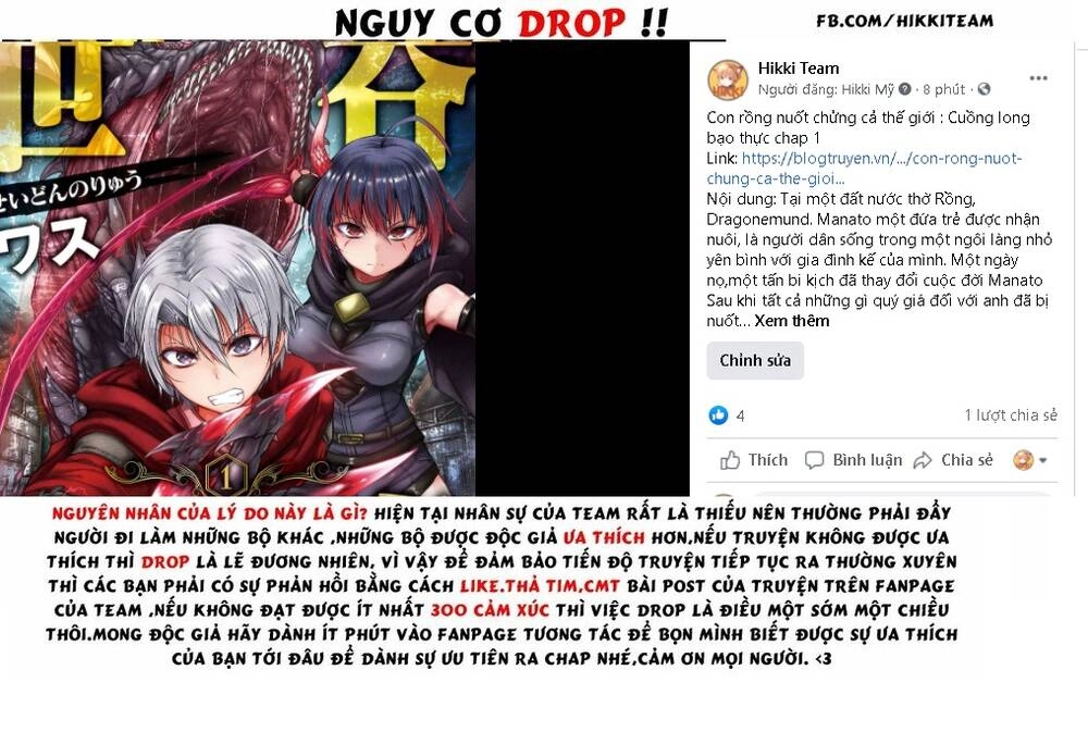 Con Rồng Nuốt Chửng Cả Thế Giới: Cuồng Long Bạo Thực Chapter 1 - 34