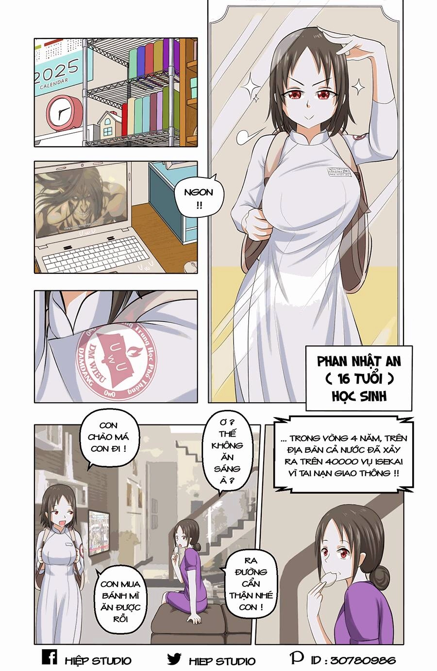 Trường Học Wibu Chapter 1 - 3