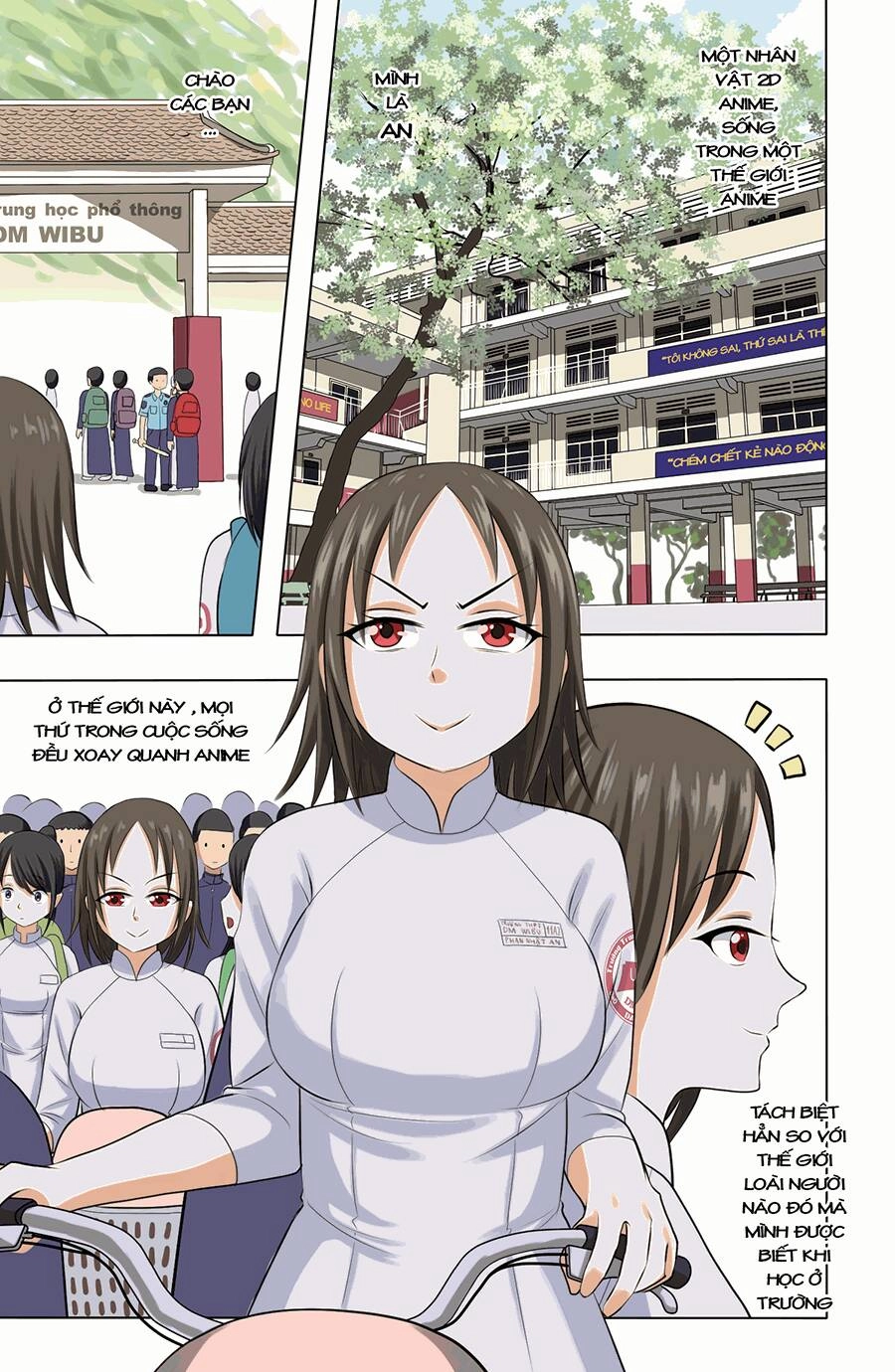 Trường Học Wibu Chapter 2 - 1
