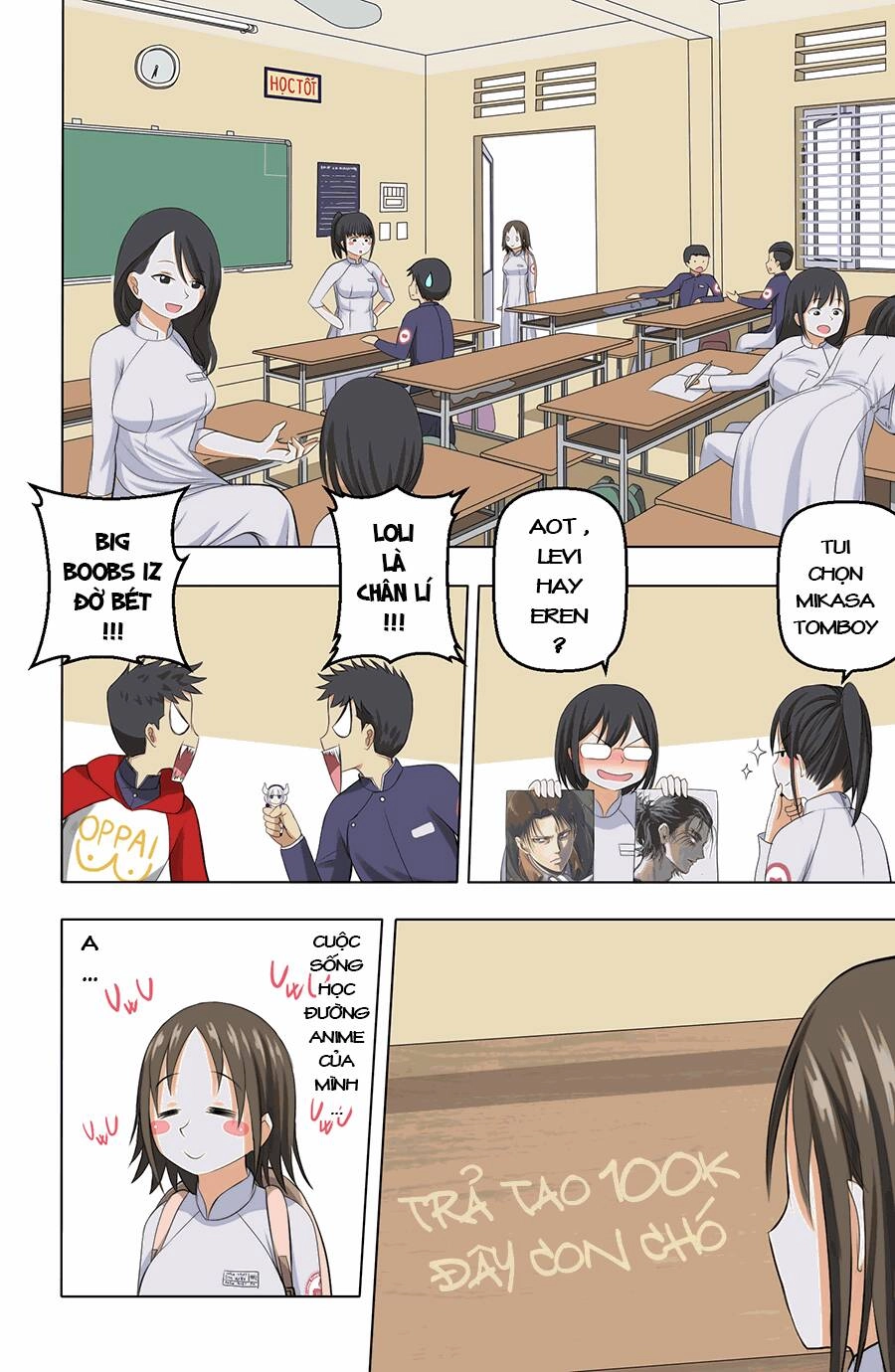 Trường Học Wibu Chapter 2 - 3