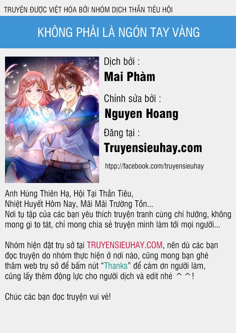 Không Phải Ngón Tay Vàng Chapter 50 - 1