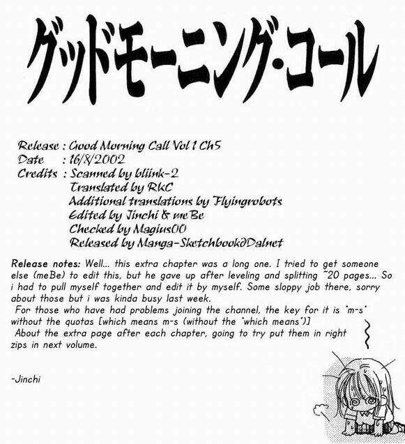 Lời Chào Ban Mai Chapter 5 - 1