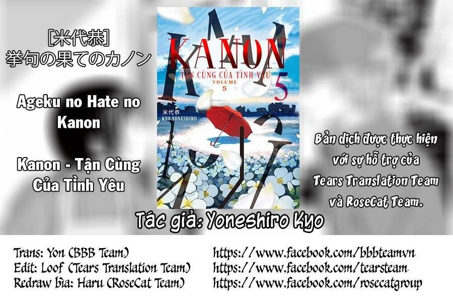 Kanon - Tận Cùng Của Tình Yêu. Chapter 27 - 36