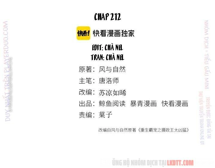 Trọng Sinh Bá Sủng Nhiếp Chính Vương Quá Mạnh Mẽ Chapter 212 - 4